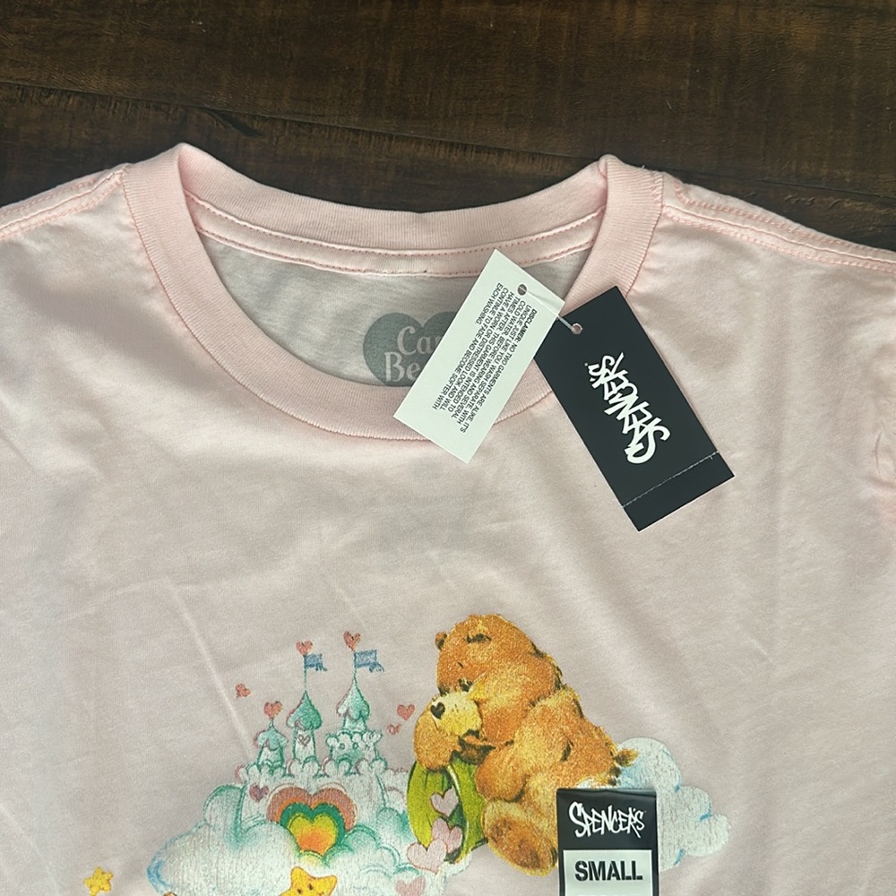 NWT Care Bears Crop Spencer’s T Size S & M - Picture 3 of 3